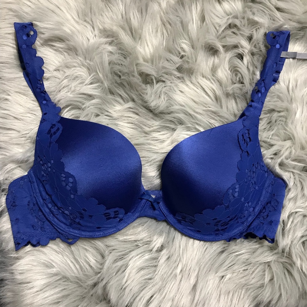 Royal Blue Lace Bra/Lingerie